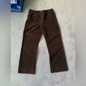 Lauren Ralph Lauren wide wale corduroy pants brown size 16